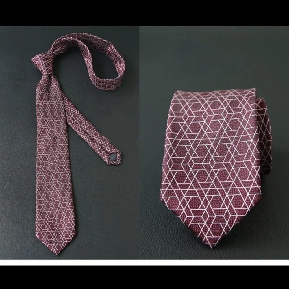 7cm Width Business Neckties Flower Feather Groom Cravat Daily Wedding Men Tie  Leisure