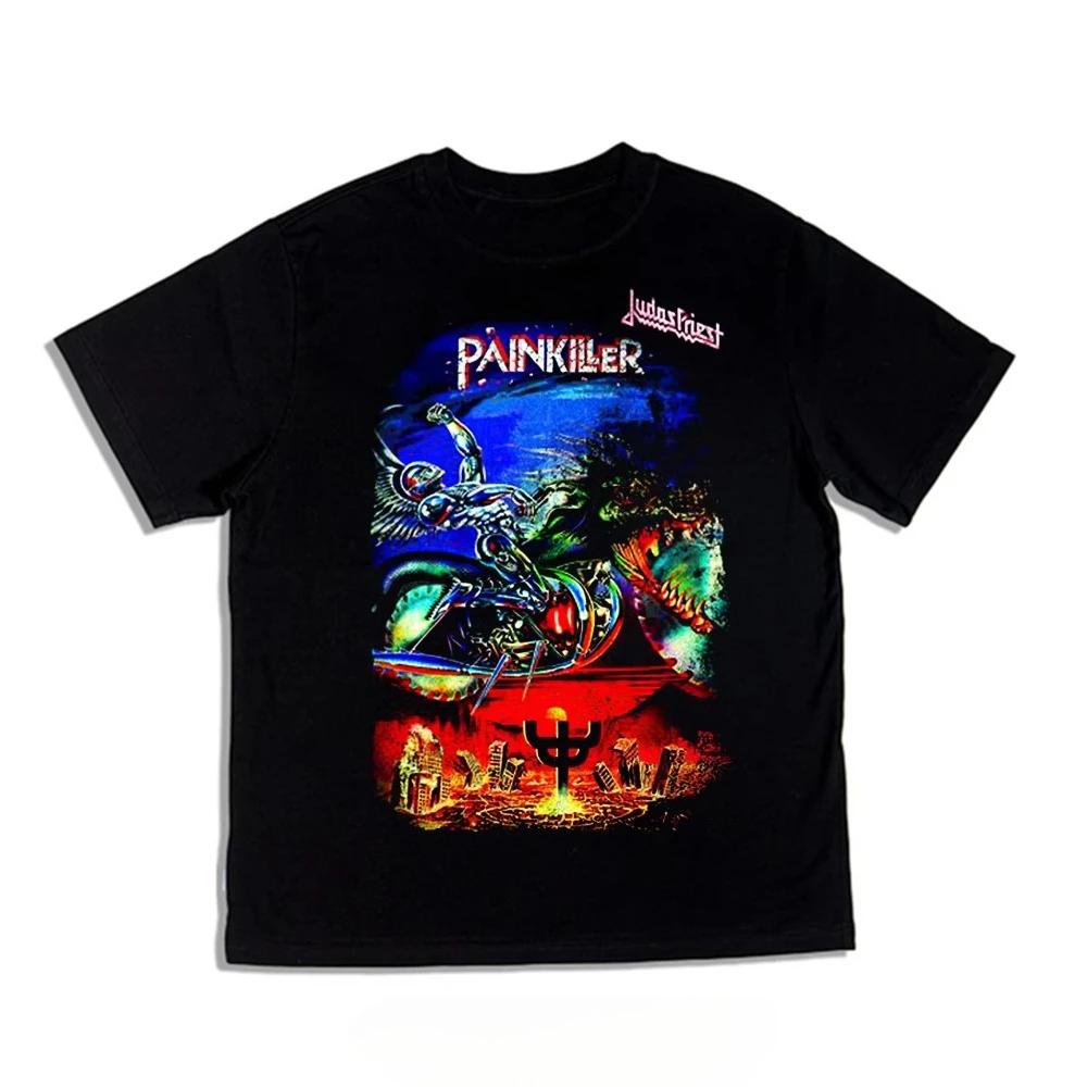 2025 Roll Pantera Pandora Band Printed T-shirts Pure Cotton Short Sleeve Fashion Brand High Quality Luxury Brand Selling Popular