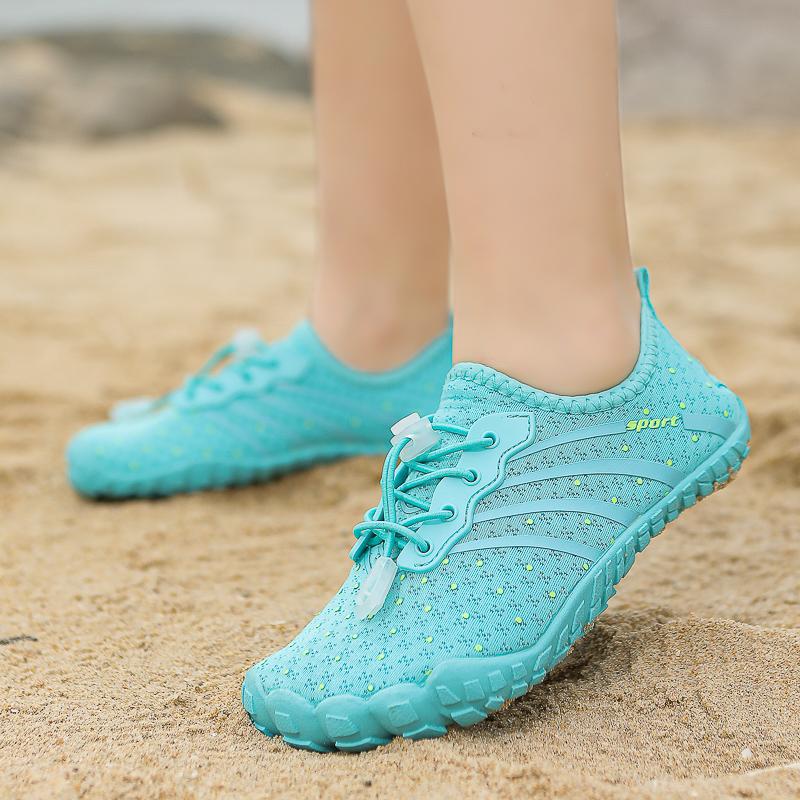 Scarpe Aqua da Bambino per Nuotare a Piedi Nudi Asciugatura Rapida Scarpe da Spiaggia per Camminare e Guadare Bambini Ragazzi Ragazze Scarpe Traspiranti per Sport Acquatici