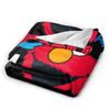 Cookie Monster & Elmo Sesame Street Blankets  Plush Novelty Warm Throw Blanket for Home Autumn/Winter