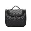 Travel Simple Fashion Cosmetic Bag Large Capacity Large Embroidered Thread Rhombus Hooked Wash Bag Cosmetic Bag Storage Bag