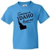 Inktastic Someone In Idaho Loves Me Youth T-Shirt Home Family Grandparents Kids