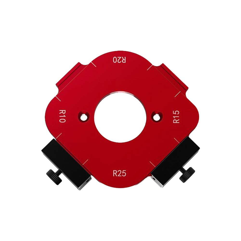 Woodworking Router Arcs Angle Positioning Template Corner Radius Routers R10-R50 Radius Jig Wood Milling Cutter Round R-corner