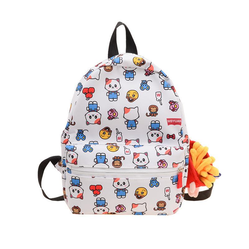 

Adorable Cartoon Animal Backpack For Kids Nylon Lightweight And Cute School Bag Small