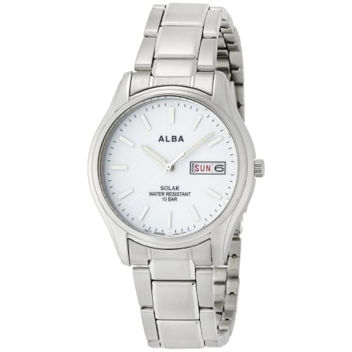 

Seiko Watch Alba Solar Hardlex Pair AEFD541