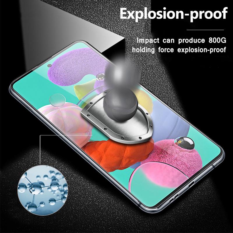 9H Tempered Glass For Samsung Galaxy A51 Full Screen Protector For Samsung A71 A 51 71 Film