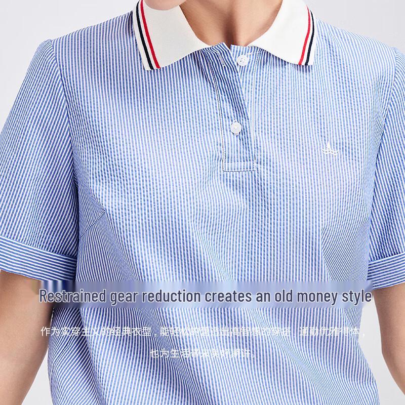 Navigare Women's Loose Fit Polo Shirt