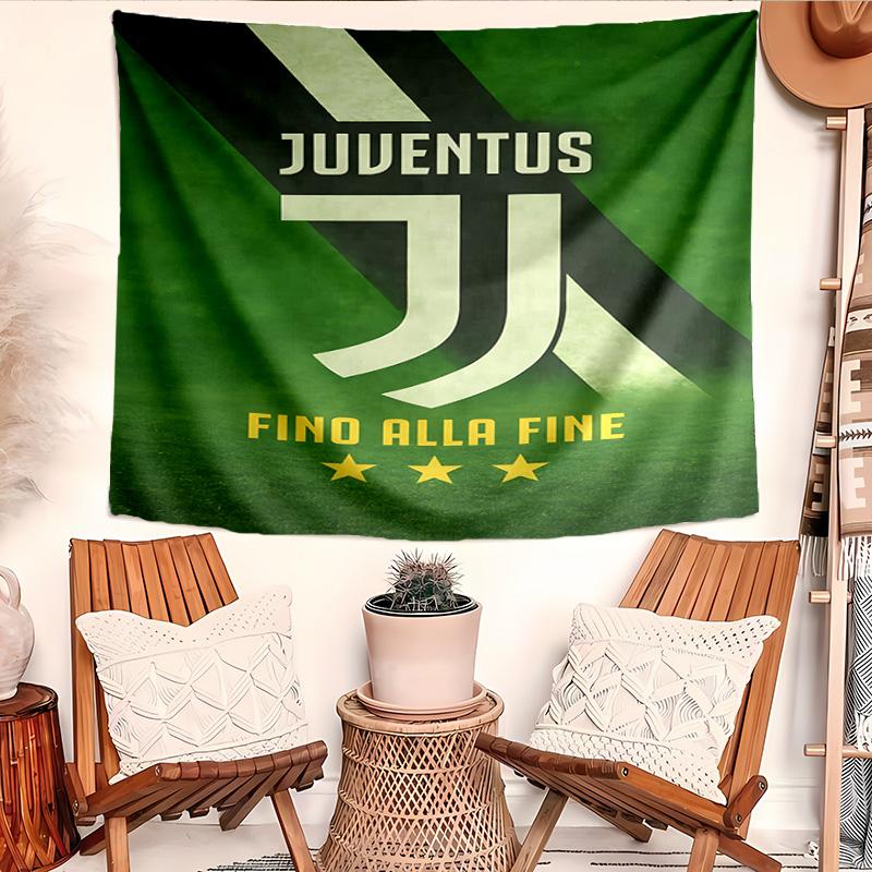 Juventus Tapestry, Wall Hanging Tapestry, Pattern Tapestry for Dorm Bedroom Living Room Wall Art Photography Backdrop