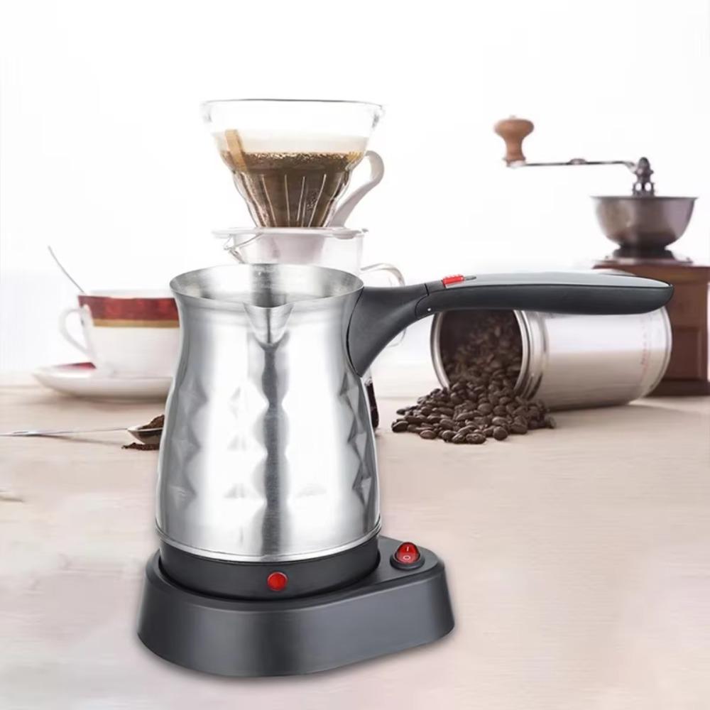 Foldable Handle Electric Turkish Coffee Maker Stainless Steel Turkish Coffee Machine Office