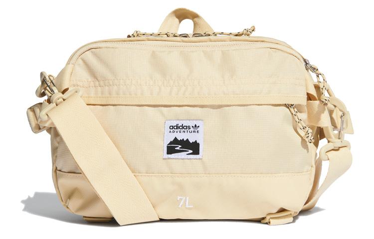 

Adidas Originals Trefoil Polyester Shoulder Bag, Crossbody Bag, Fanny Pack Regular Unisex Beige HE9717