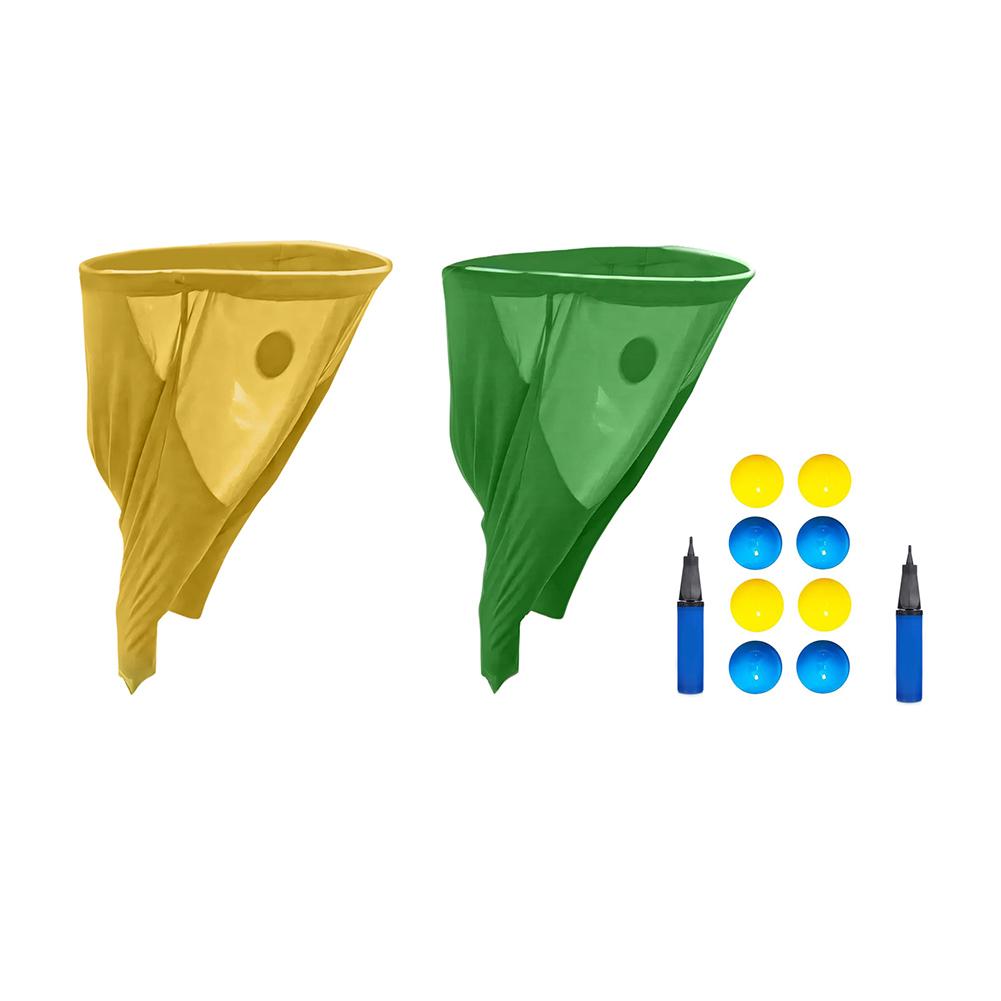 Granny Pants Field Family Reunion Game with 4 Bouncy Balls Freaky Party Game with Oversized Pants for Adults Family Activities