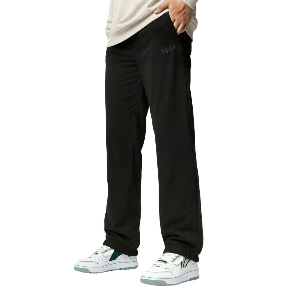 Li-Ning Badfive Loose Logo Letter Stitching Knitted Sports Pants Men Bottoms AKLW015-3