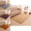 Luxurious Thick Plush Area Rug Machine-woven Non-slip Bath Mat For Bathroom