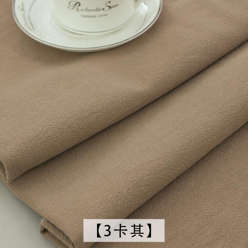 

Однотонная льняная ткань на метр для рукоделия, платья, шарфа, сумки, шторы, для шитья своими руками, текстиль, дышащая, мягкая, хаки, бежевая, серая 100cmX140cm