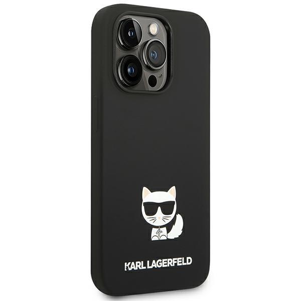 Etui Do iPhone 14 Pro Karl Lagerfeld Choupette Body Czarny