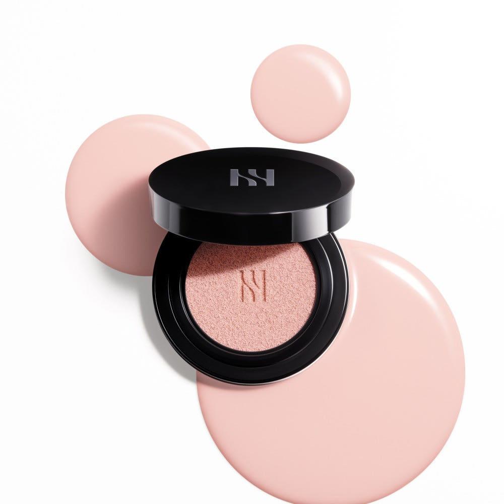 Hera Black Cushion Foundation Single SPF34/PA++ 15g Tone-Up Cushion - Cushion Base Glow Coverage, Korean