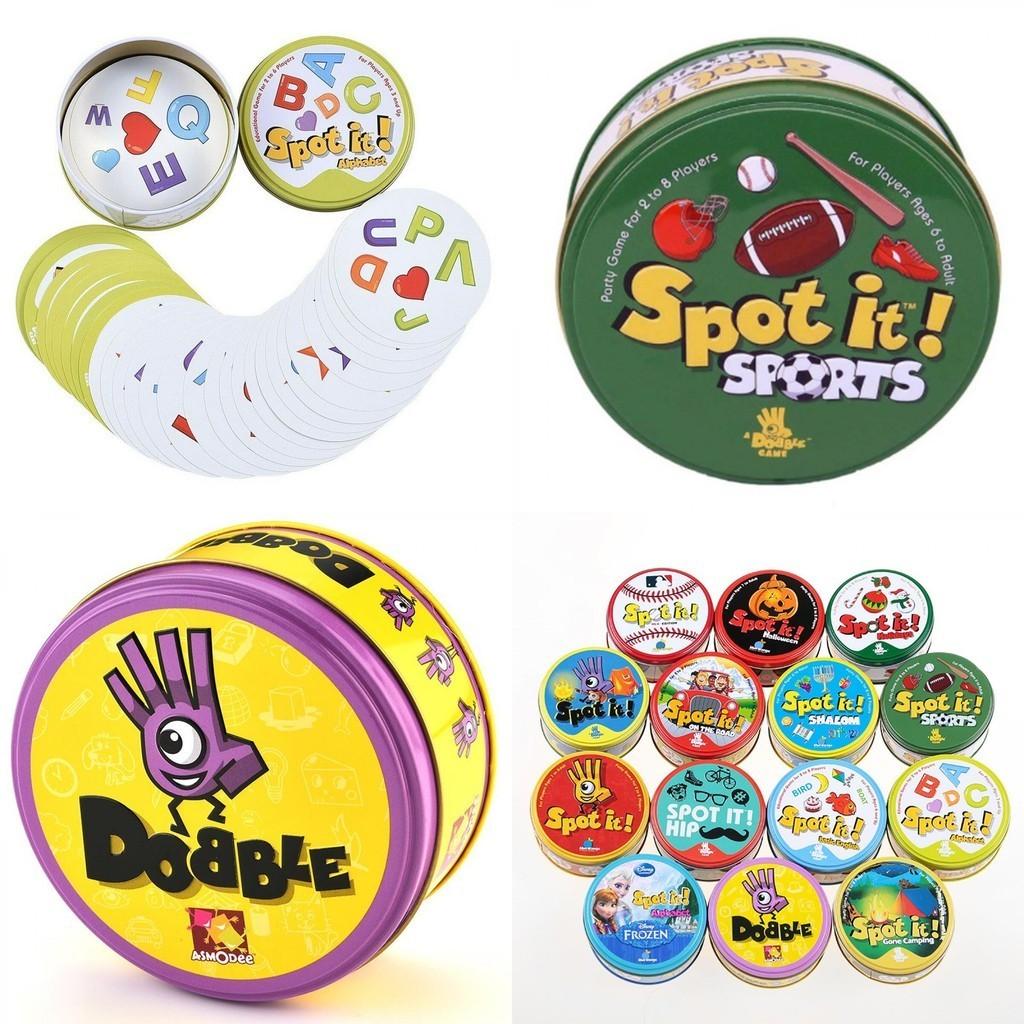 Dobble Spot It Game Cards For Addictive Family Fun And Quick Visual Challenges