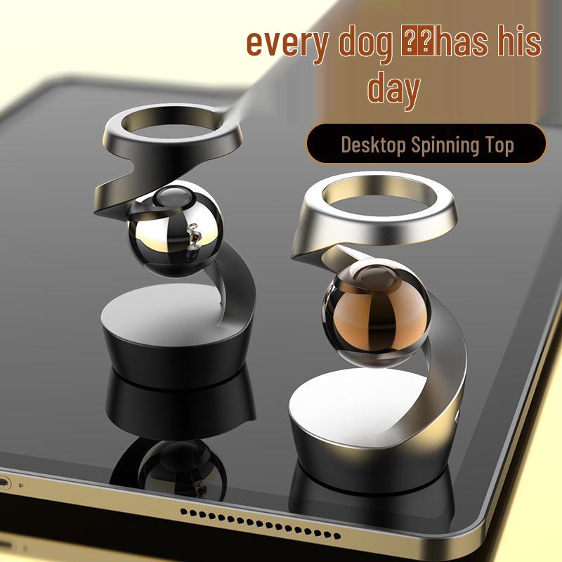 Unzip Metal Desktop Gyro: Hot Desktop Ornament & Decompression Toy
