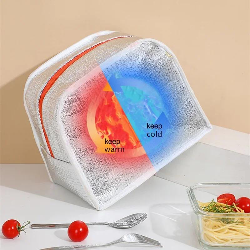 Portable Insulated Thermal Picnic Food Lunch Bag Box Cartoon Tote Fresh Cooler Bags Pouch For Women Girl Kids Children Gift
