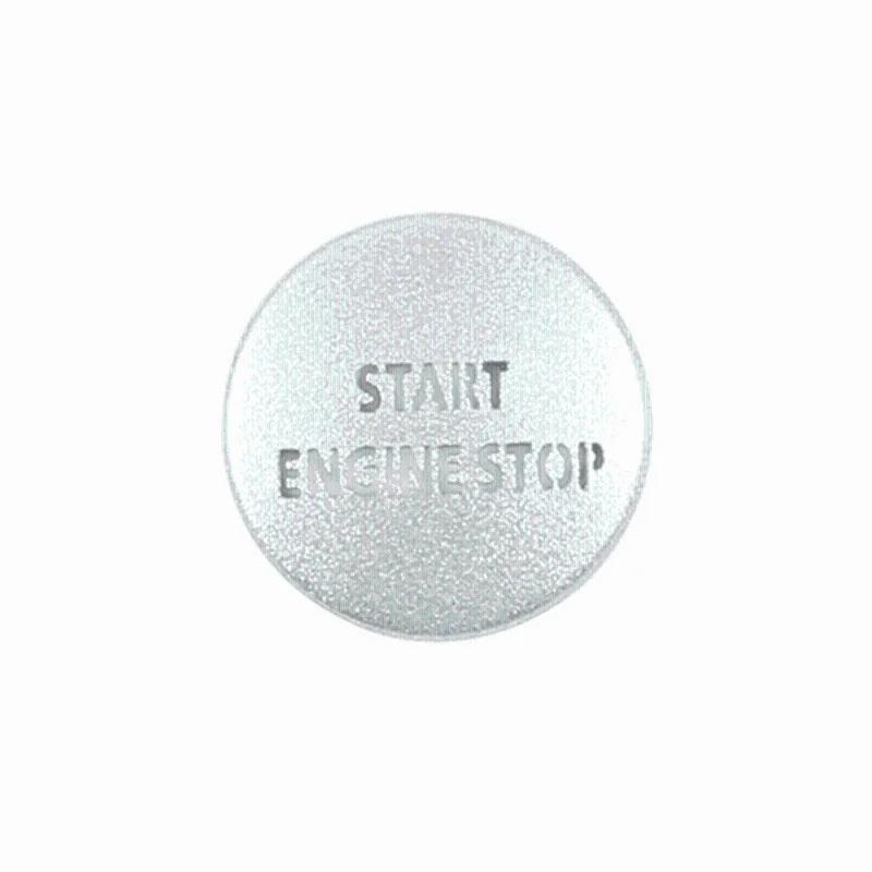 

For Land Rover Discovery 4/Land Rover Range Rover 1pc Aluminum Alloy One-Key Start Button Cover Trim серебряный