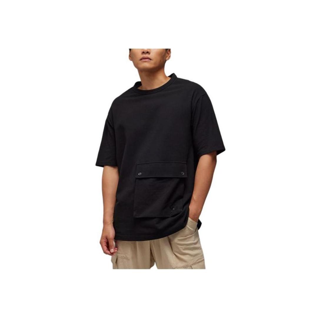 

Y-3 Трикотажная футболка с коротким рукавом и круглым вырезом, унисекс, черная IN8701 XXS