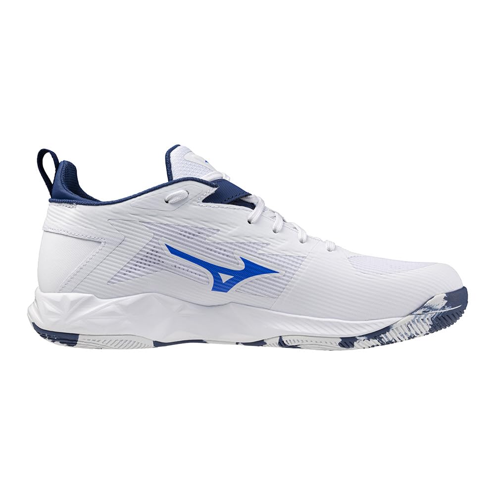 Basketballschuhe Wave Transistor Bash Basketball Indoor Club Aktivitäten Weiß x Blau cm [Mizuno] 27.5 2.5E