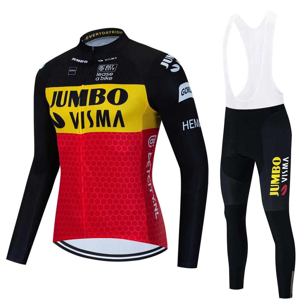 Autumn and Winter Long-sleeved Cycling Suit Men's and Women's Outdoor Mountain Bike Road Cycling Sports Clothing