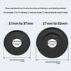 Professional 17mm Metal Lens Adapter With Scratch proof Coating Compatibles ND CPL Filters 17-39mm 17-52mm
