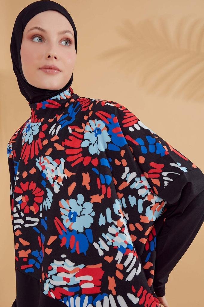 Womens Muslim Modest Islamic Full Cover Burkini Beach Swimming Costume Swimwear Hijab Beachwear Swimsuit 