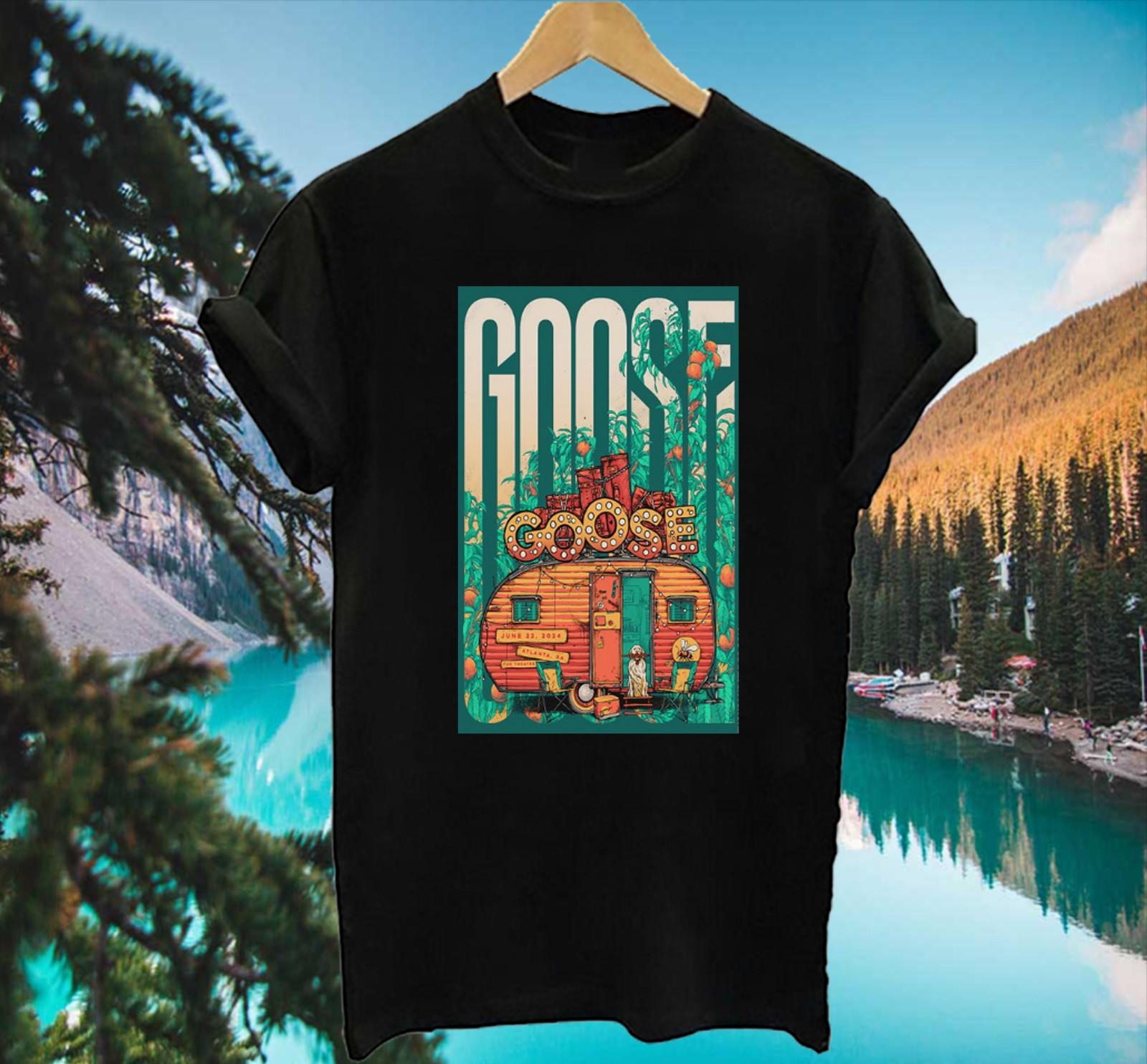 

26 Goose Band Event At Fox Theater June 2024 T Shirt Black S-5XL CG1145 Unisex T-Shirt XL