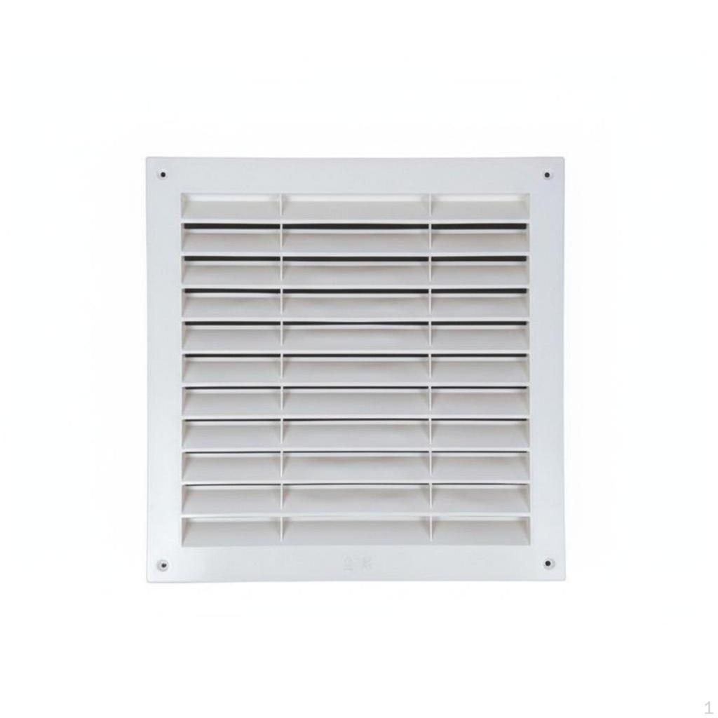 Louvered Vent Easy Installation Door Air Cabinet Ventilation Grille for DIY Enthusiasts,