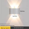 Ultra-Thin LED Waterproof Wall Light: Balcony, Hallway, Staircase, Corridor Spotlight with Colorful Single-Head Design for Bedside or KTV.