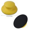 5-6" Handheld Suction Cup Polishing Pad: Self-Adhesive Flocked Sandpaper Disc and Grinding Pad