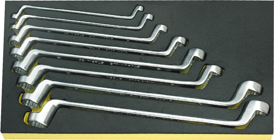 Set of 8 Wrenches / 6-22mm Double-ended