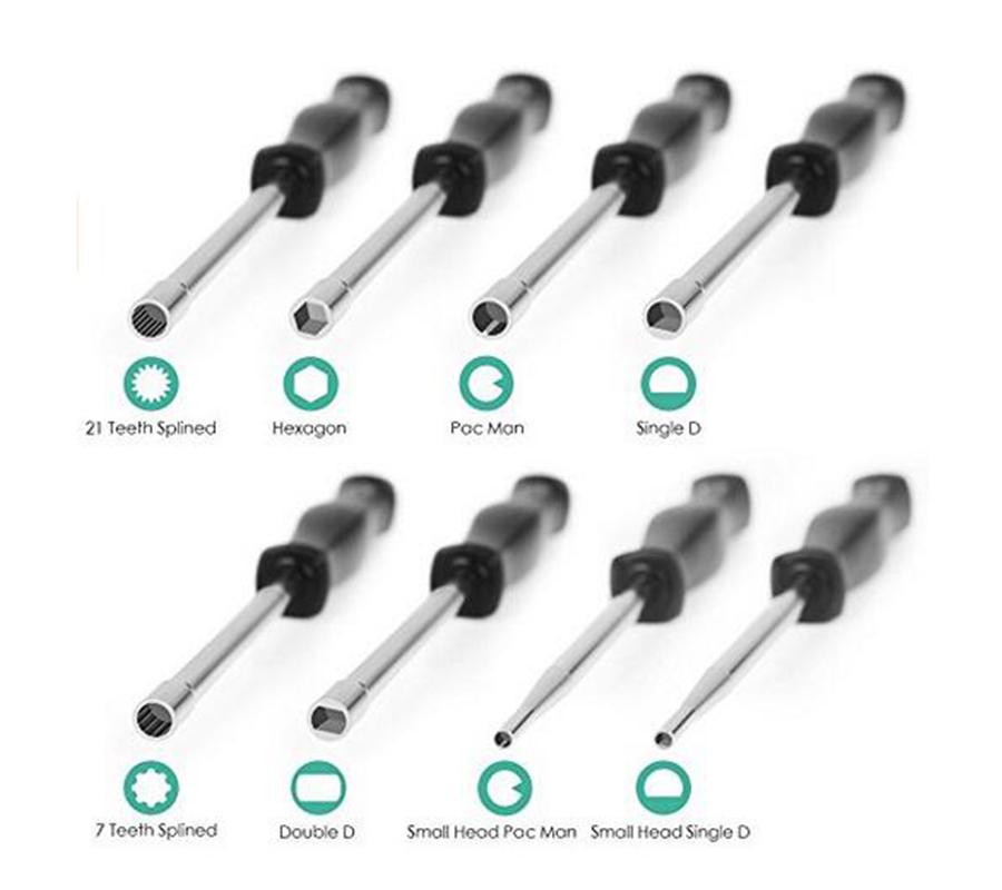 8Pcs Carburetor Adjustment Tool Kit Screwdrivers Set with a Storage Case Bag