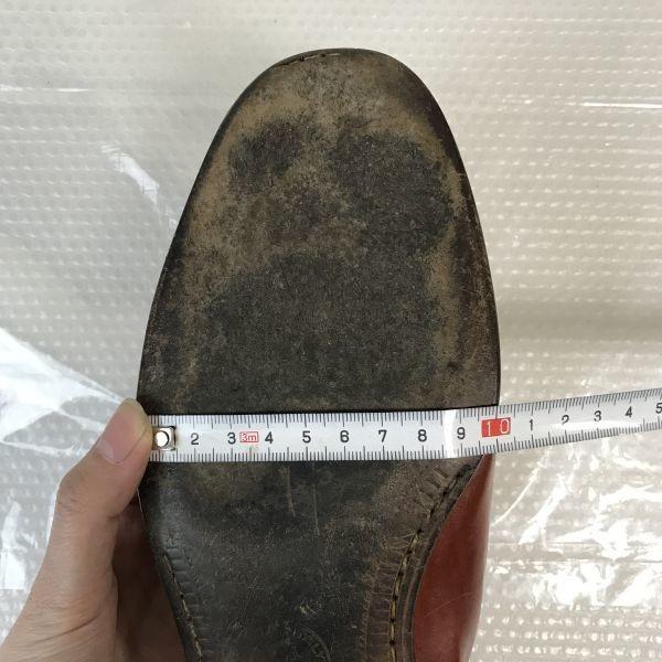 Retail 50000yen Plus BARRETT Leather Bit Moccasin Loafer 8.5 / 26.5-27.0cm / Brown Slip-On Business Shoes(USED)