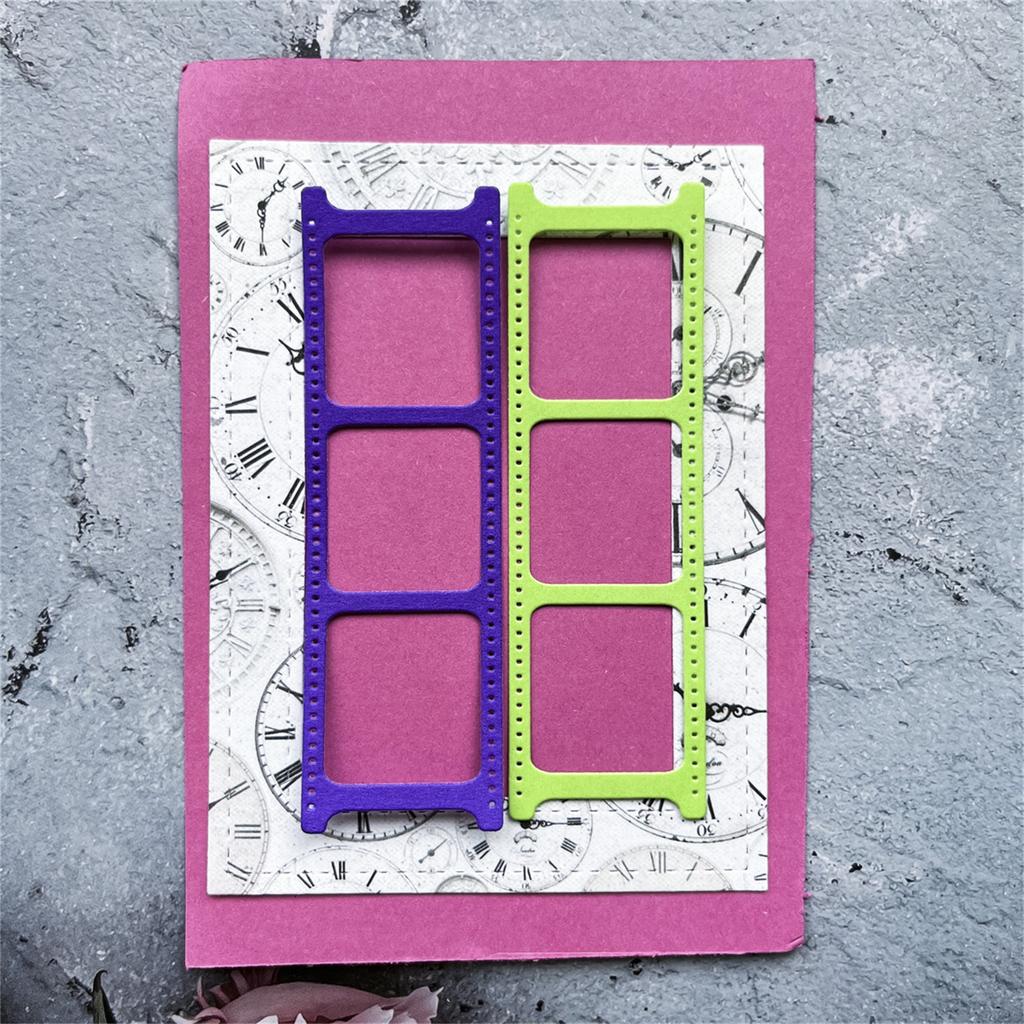 Rahmen Metall-Stanzformen Schablonen für DIY Scrapbooking Dekoratives Prägepapierkarten-Schablone Dekoratives Stanzteil