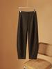 Wool Sickle 2025 Fleece-Lined Plus Size Slimming Women's Pants for Autumn/Winter