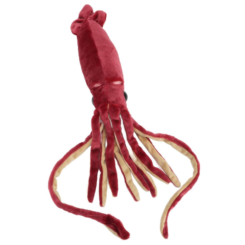 VGEBY Plush Squid Animal Large Ocean Sea Animal Plush Soft Stuffed Octopus Red Doll, Toy, Doll,