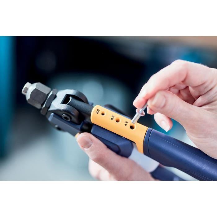Pince démultipliée rivets - RAPID - RP100 Multi - Pour rivets aluminuim et acier inoxydable - Blister - (5001487)