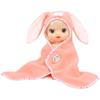 Cute Pop Doll Bath Towel Blanket Fit 10-14 Inch American&43 Cm New Born Baby Doll Accessories Rabbit Ear Hugging Blanket Gifts
