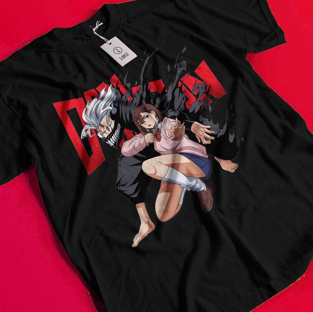 

Футболка Dan Da Dan Футболка Окарун Футболка Момо Аясэ Футболка Кен Футболка Турбо Джин Айра Сэйко AA70 S