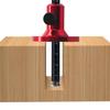 Clear Readable Scale Aluminum Woodworking Carpentry Layout Scriber Line Marking Gauge Ruler Suitable for Woodworking Use
