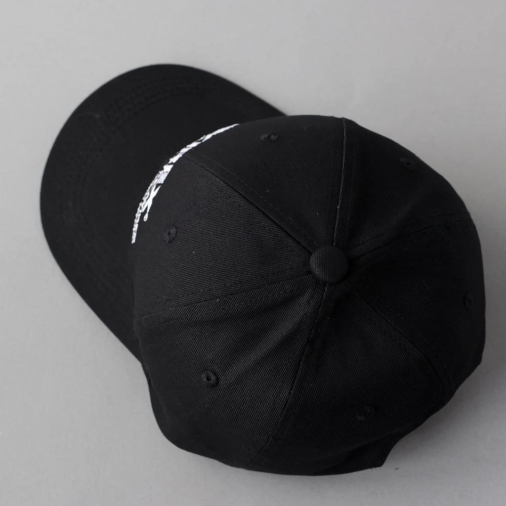 Avirex NUMBERING Military Baseball Cotton Size F 6-Panel Cap, Men's Low-Profile Cap, Black,