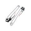 12V Universal Electric Power Window Lift Regulator Conversion Kit for 2 Door Pickup SUV Truck Van Car