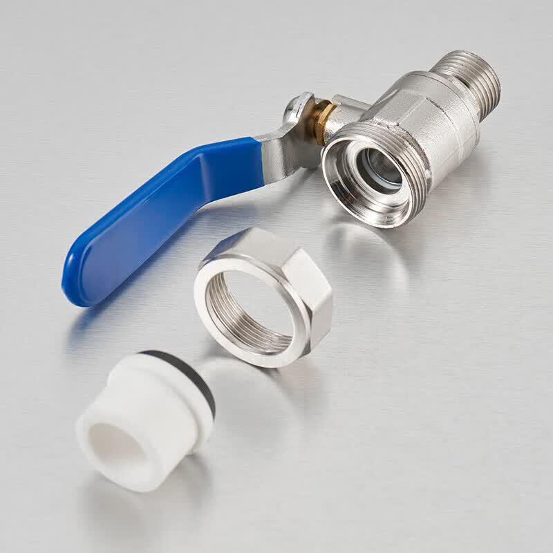 PPR Hot-Melt to External Thread Copper Ball Valve