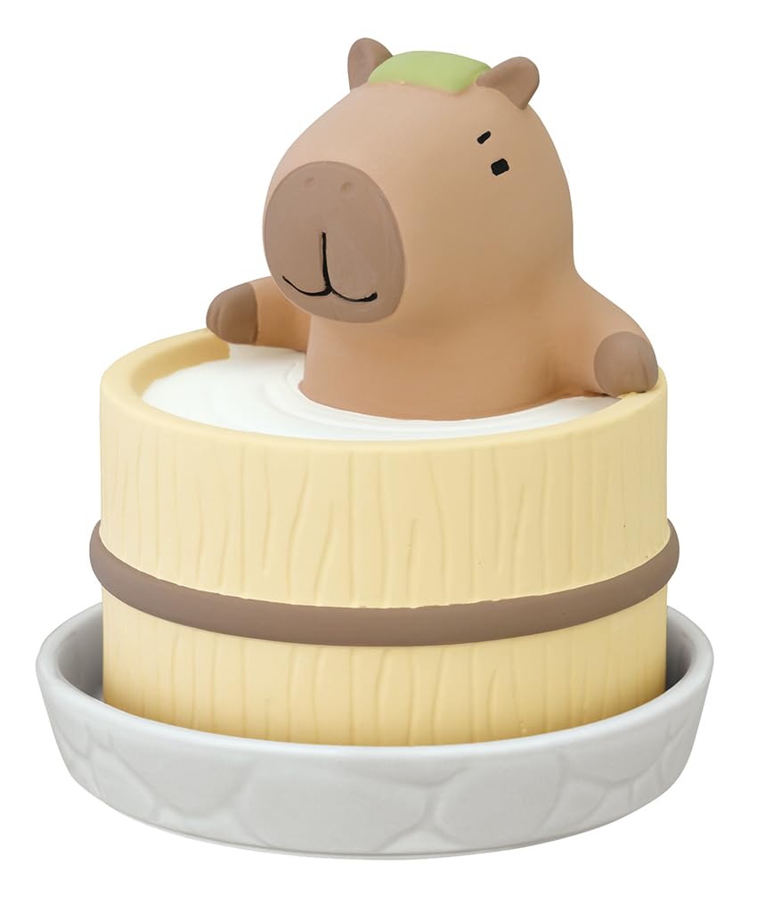 

Decor Corporation Moisturizing Mascot Yuru Ruri Weather Kapibara Size: Approx. W4.3 D4.3 H7 AG-29967