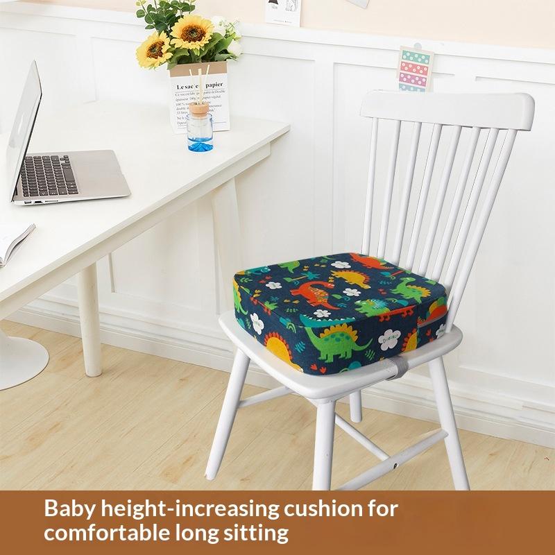 Cartoon Baby Chair Cushion Children Booster Seat Pad Kids Thickened Growth Chair Dining Cushion Removable Safety Seat Cushions cm