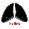 Pair Glossy black Side Mirror Caps for VW Golf GTI MK8 VIII 8 R Covers      2024 door wing rearview replace auto