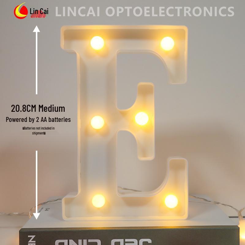 LED Alphabet Light Signs for 'Marry Me' Proposals and Birthdays – 26 Luminous Letters